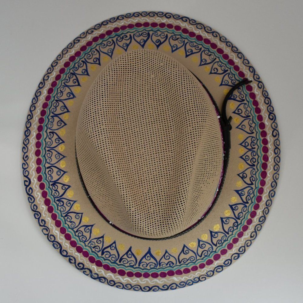 Hand-Painted Mexican Sombrero